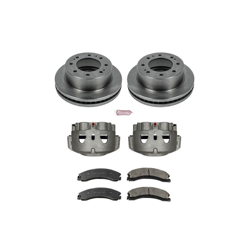 Power Stop KCOE6258 Autospecialty 1-Click Daily Driver Front Brake Kit for 2012-2019 Chevrolet Silverado 2500 HD product image