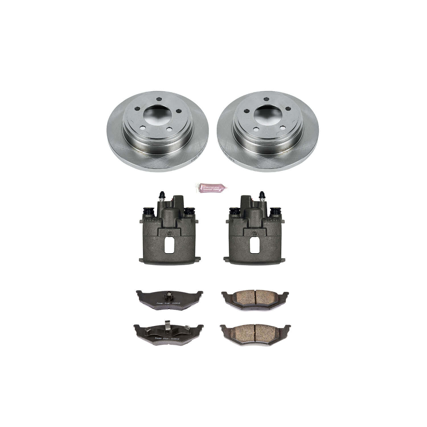 Power Stop KCOE6263 Autospecialty 1-Click Daily Driver Rear Brake Kit for 1999-2004 Chrysler 300M product image