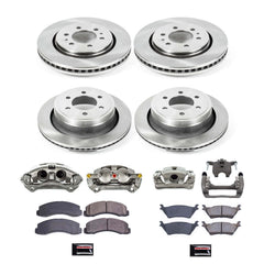 Power Stop KCOE6268 Autospecialty 1-Click Daily Driver Front And Rear Brake Kit for 2012-2017 Ford F-150 product image