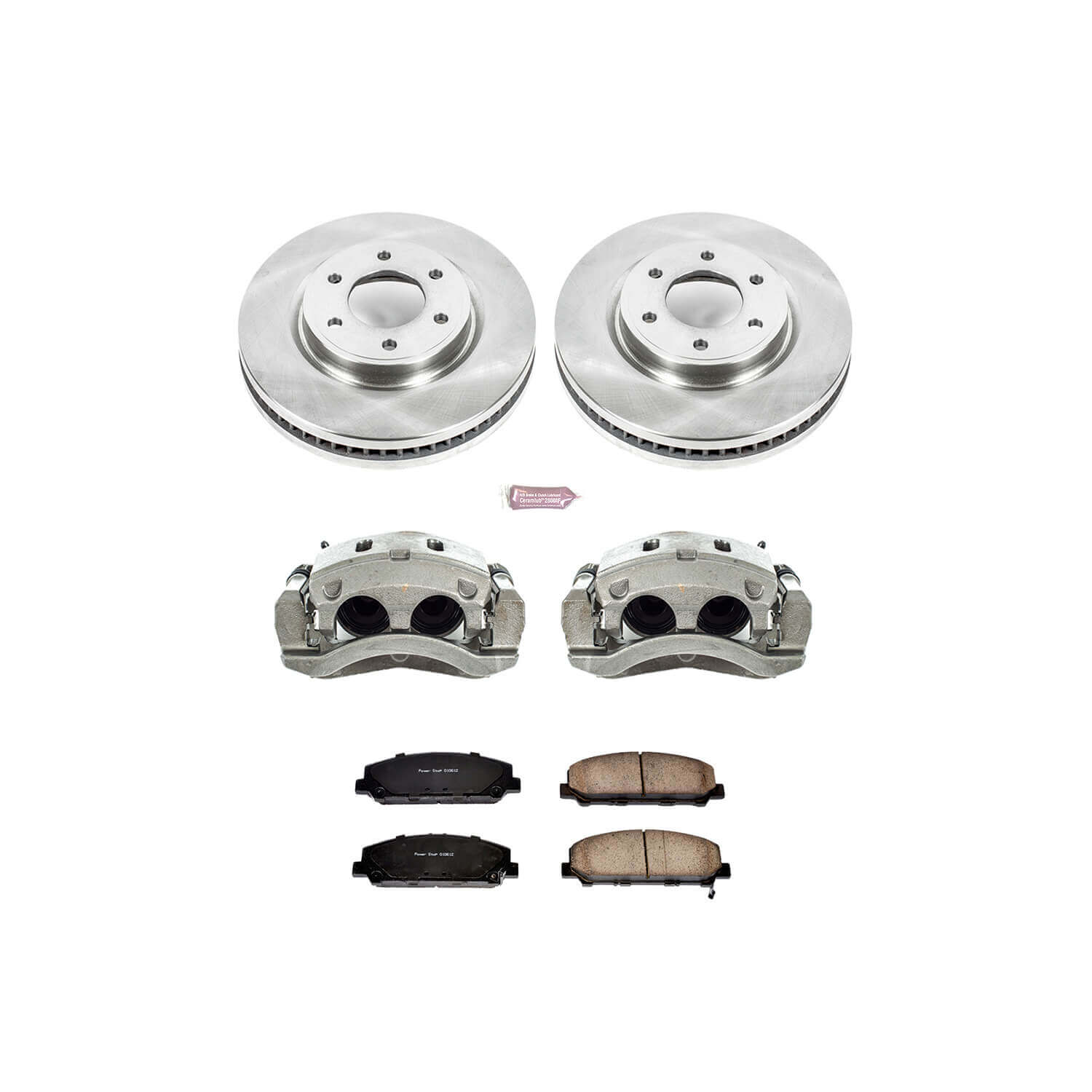 Power Stop KCOE6321 Autospecialty 1-Click Daily Driver Front Brake Kit for 2011-2013 Infiniti QX56 product image
