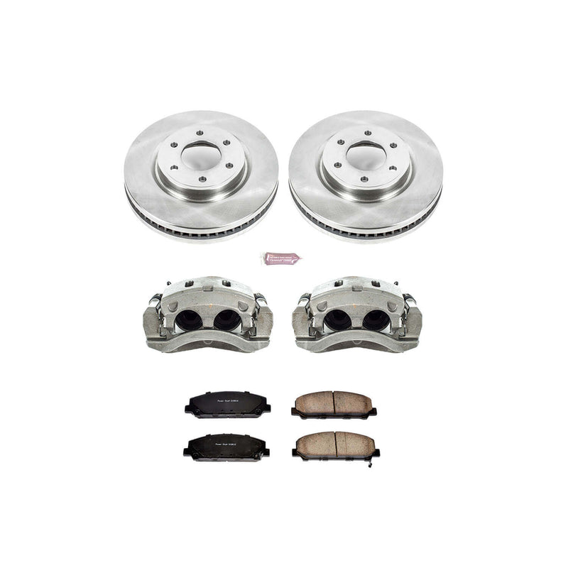 Power Stop KCOE6321 Autospecialty 1-Click Daily Driver Front Brake Kit for 2011-2013 Infiniti QX56 product image