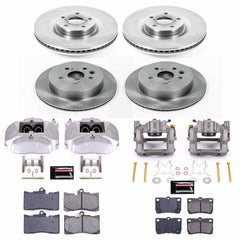 Power Stop KCOE6354 Autospecialty 1-Click OE Replacement Pad And Rotor Kit With Calipers for 2011 Lexus GS350 product image
