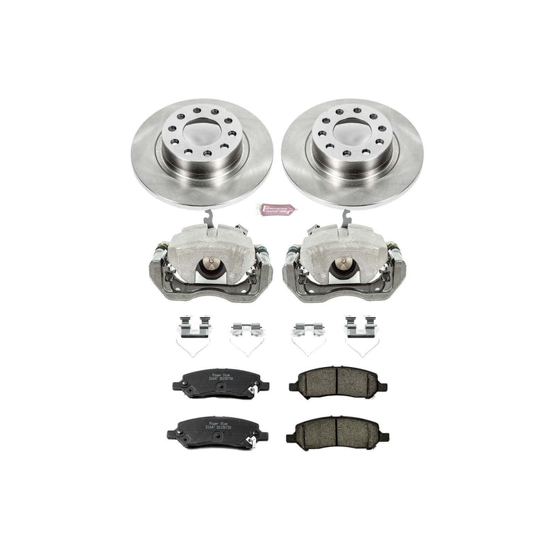Power Stop KCOE6371 Autospecialty 1-Click Daily Driver Rear Brake Kit for 2013-2016 Dodge Dart product image