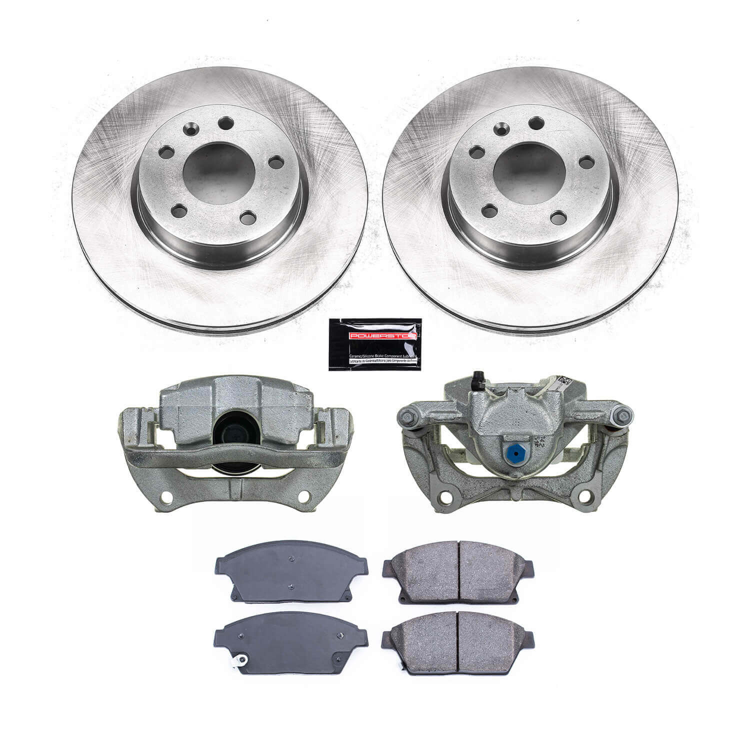 Power Stop KCOE6386 Front Autospecialty 1-Click OE Replacement Pad And Rotor Kit With Calipers for 2013-2016 Cadillac Ats product image