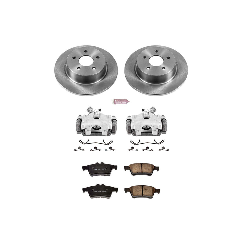 Power Stop KCOE6398 Autospecialty 1-Click OE Replacement Rear Brake Kit With Calipers for 2013-2018 Ford C-Max product image
