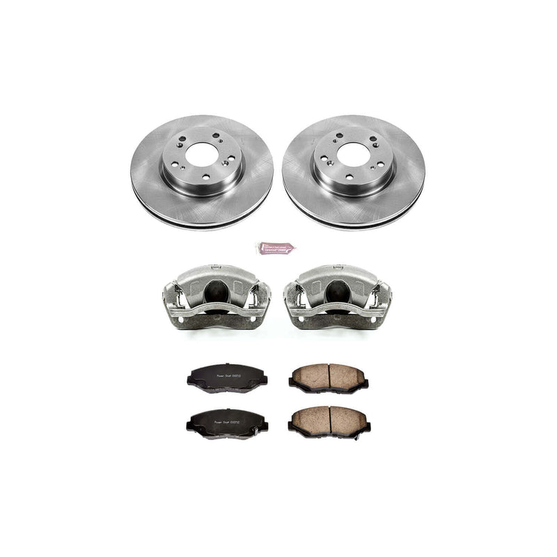 Power Stop KCOE6490 Autospecialty 1-Click Daily Driver Front Brake Kit for 2013 Acura ILX product image