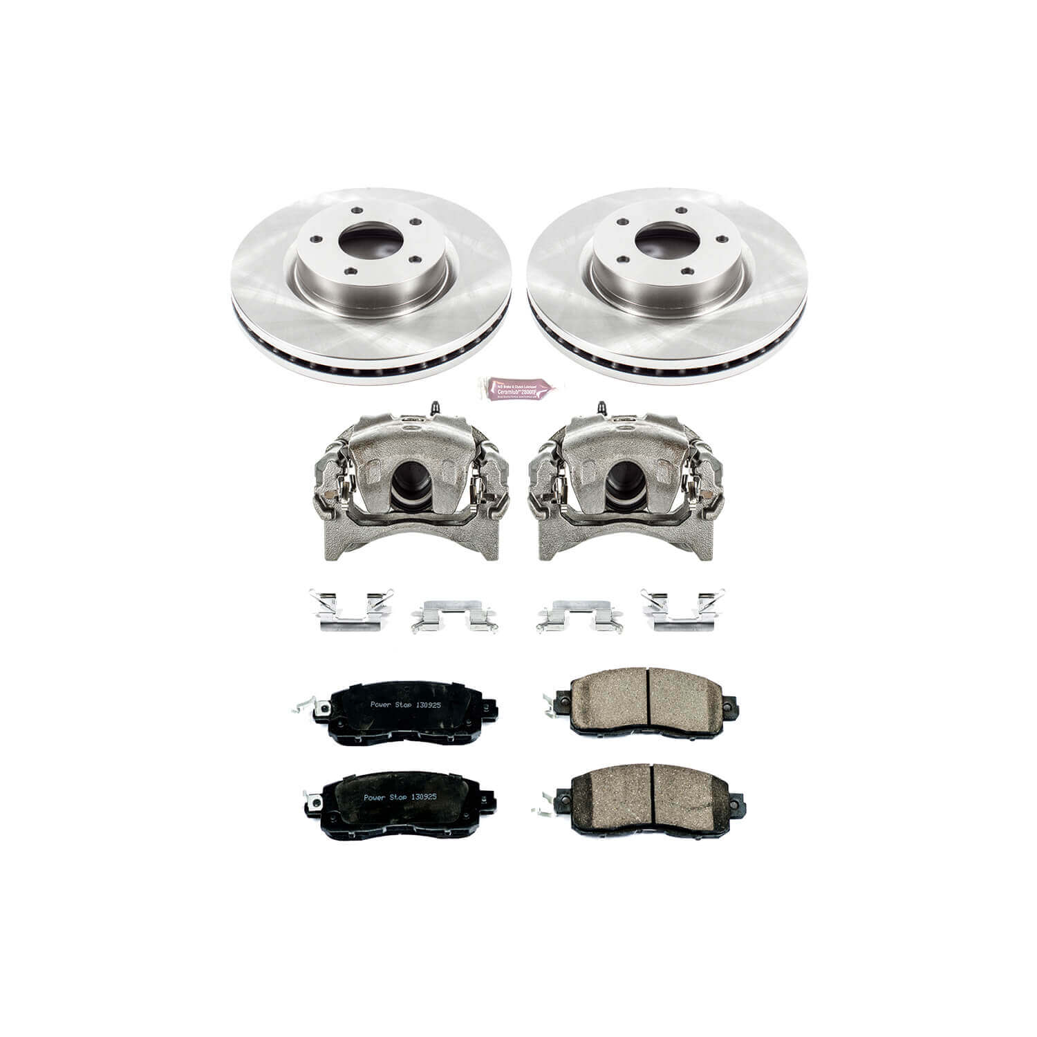 Power Stop KCOE6494 Autospecialty 1-Click Daily Driver Front Brake Kit for 2013 Nissan Altima Sedan (4 Door) product image