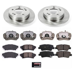 Power Stop KCOE6501A Rear Autospecialty 1-Click OE Replacement Pad And Rotor Kit With Caliper for 2016 Hyundai Veloster product image