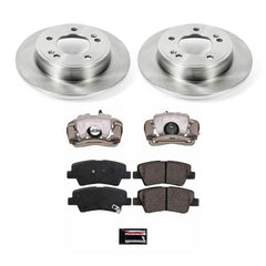 Power Stop KCOE6501B Rear Autospecialty 1-Click OE Replacement Pad And Rotor Kit With Caliper for 2017-2019 Kia Soul product image