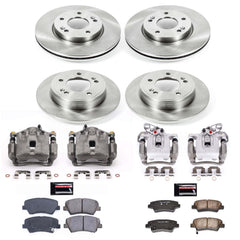 Power Stop KCOE6504 Autospecialty 1-Click OE Replacement Pad And Rotor Kit With Calipers for 2011-2014 Hyundai Elantra Sedan (4 Door) product image