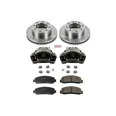 Power Stop KCOE6545 Autospecialty 1-Click Daily Driver Front Brake Kit for 2012 Ford F-250 Super Duty 4 Wheel Drive product image