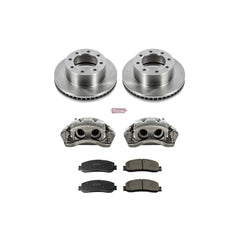 Power Stop KCOE6545A Autospecialty 1-Click Daily Driver Front Brake Kit for 2012 Ford F-350 Super Duty 4 Wheel Drive product image