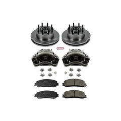 Power Stop KCOE6550 Autospecialty 1-Click Daily Driver Front Brake Kit for 2012 Ford F-250 Super Duty Rear Wheel Drive product image