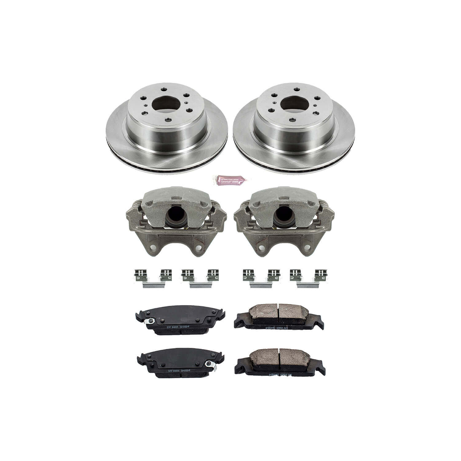 Power Stop KCOE6562 Autospecialty 1-Click Daily Driver Rear Brake Kit for 2015-2020 Cadillac Escalade product image