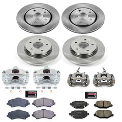 Power Stop KCOE6563A Autospecialty 1-Click OE Replacement Pad And Rotor Kit With Calipers for 2013 Dodge Journey product image
