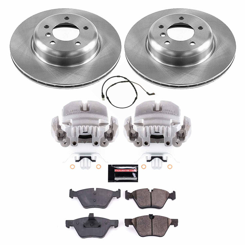 Power Stop KCOE6578 Front Autospecialty 1-Click OE Replacement Pad And Rotor Kit With Calipers for 2009-2010 BMW Z4 product image