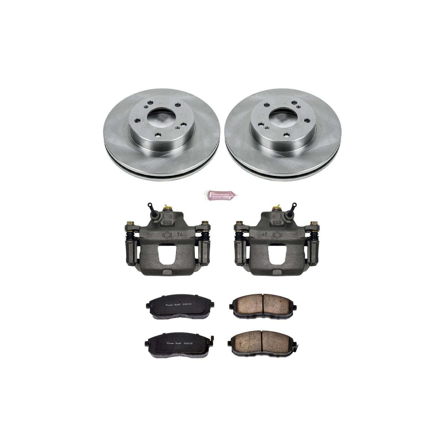 Power Stop KCOE660 Autospecialty 1-Click Daily Driver Front Brake Kit for 1996-1999 Infiniti I30 product image