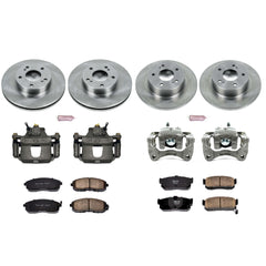 Power Stop KCOE662 Autospecialty 1-Click Daily Driver Front And Rear Brake Kit for 1996-1999 Infiniti I30 product image