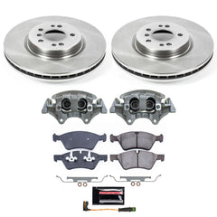 Power Stop KCOE6709 - Front Z17 Evolution Pad And Autospecialty 1-Click OE Replacement Rotor Kit With Calipers vehicle fitment brake part