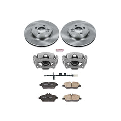 Power Stop KCOE6739 Autospecialty 1-Click Daily Driver Front Brake Kit for 2011 MINI Cooper Base, Clubman product image
