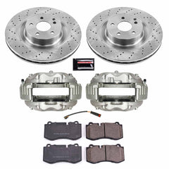 Power Stop KCOE6755 Autospecialty 1-Click OE Replacement Front Brake Kit With Calipers for 2007-2014 Mercedes-Benz CL600 product image