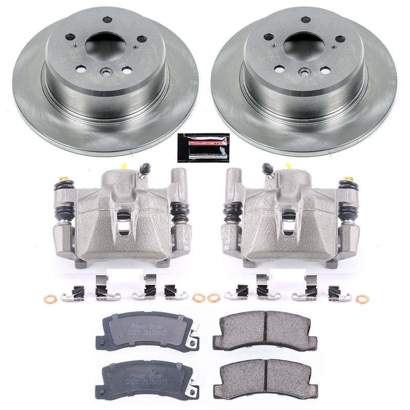 Power Stop KCOE6784 Autospecialty 1-Click OE Replacement Rear Brake Kit With Calipers for 1999-2003 Lexus RX300 All Wheel Drive product image