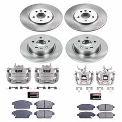 Power Stop KCOE6792 Autospecialty 1-Click OE Replacement Pad And Rotor Kit With Calipers for 2013-2017 Buick Encore product image