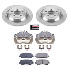 Power Stop KCOE6813 Autospecialty 1-Click OE Replacement Pad And Rotor Kit With Calipers for 2015-2017 Ford Mustang Ecoboost, Ecoboost Premium, V6 product image