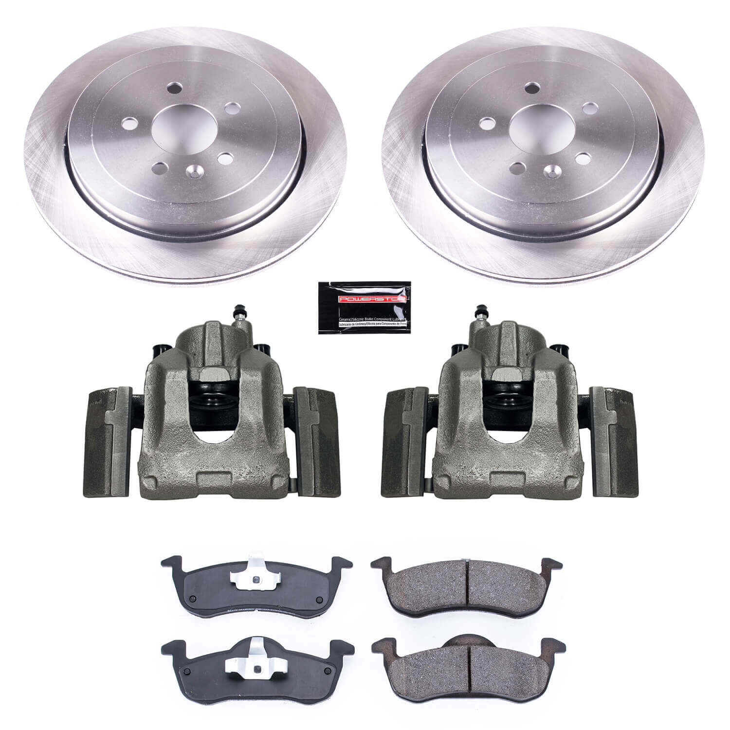 Power Stop KCOE6819 Autospecialty 1-Click OE Replacement Pad And Rotor Kit With Calipers for 2013-2019 Lincoln Mkt product image