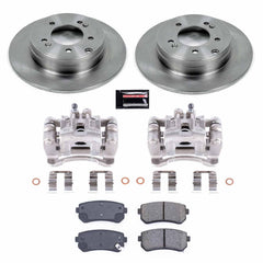 Power Stop KCOE693 Autospecialty 1-Click OE Replacement Pad And Rotor Kit With Calipers for 2015 Hyundai Tucson product image