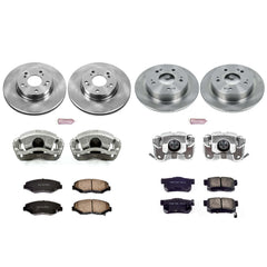 Power Stop KCOE6942 Autospecialty 1-Click Daily Driver Front And Rear Brake Kit for 2013 Acura ILX product image