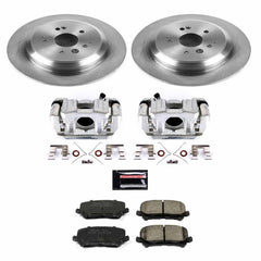 Power Stop KCOE6953 Autospecialty 1-Click OE Replacement Pad And Rotor Kit With Calipers for 2014-2016 Acura MDX product image