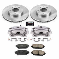 Power Stop KCOE6974 Autospecialty 1-Click OE Replacement Pad And Rotor Kit With Calipers for 2014-2016 Mazda 3 product image