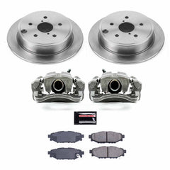 Power Stop KCOE6977 Autospecialty 1-Click OE Replacement Rear Brake Kit With Calipers for 2015-2021 Subaru WRX product image