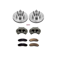 Power Stop KCOE7004 Autospecialty 1-Click Daily Driver Front Brake Kit for 2010-2011 Ford Ranger Rear Wheel Drive product image