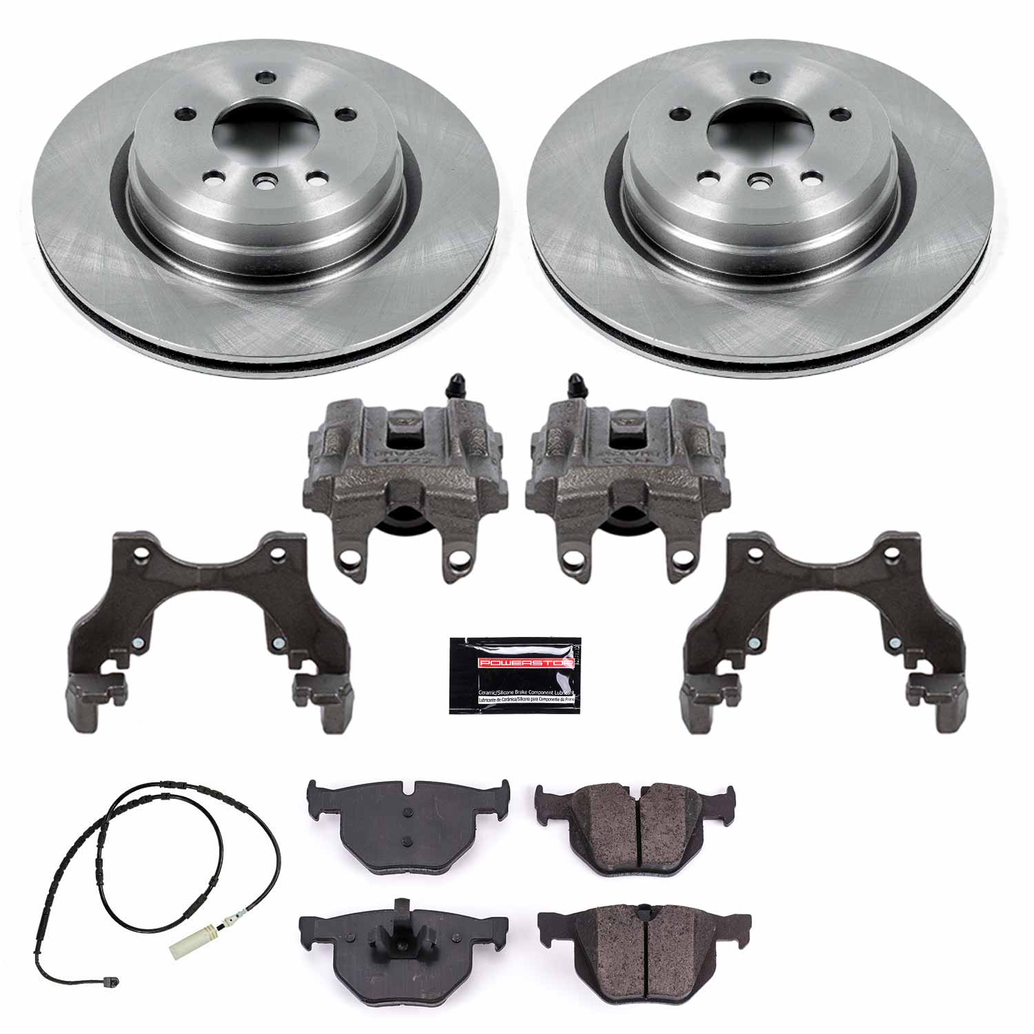 Power Stop KCOE7009 Autospecialty 1-Click Daily Driver Rear Brake Kit for 2013-2015 BMW X1 XDRIVE35I product image