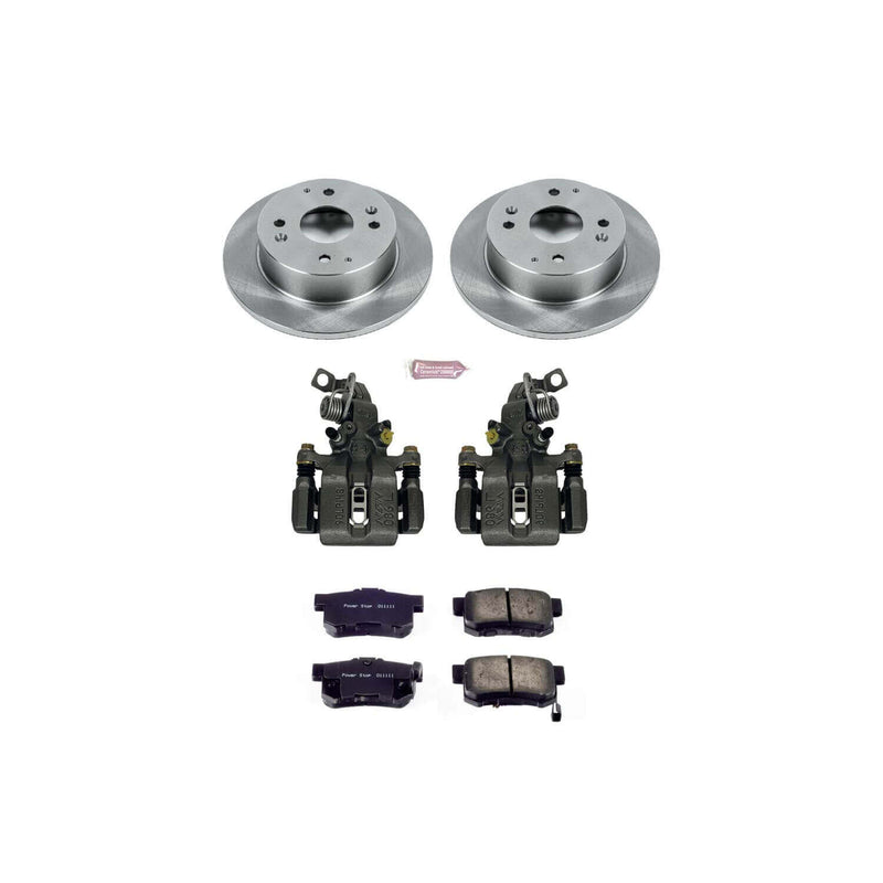 Power Stop KCOE701 Autospecialty 1-Click Daily Driver Rear Brake Kit for 1991 Honda Accord Sedan (4 Door) Rear Disc product image