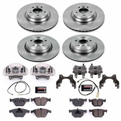 Power Stop KCOE7021 Autospecialty 1-Click Daily Driver Front And Rear Brake Kit for 2013-2015 BMW X1 XDRIVE35I product image