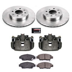 Power Stop KCOE7032A Autospecialty 1-Click Daily Driver Front Brake Kit for 2015-2020 Honda Fit product image