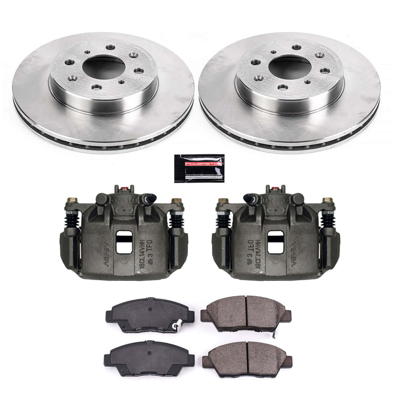 Power Stop KCOE7032A Autospecialty 1-Click Daily Driver Front Brake Kit for 2015-2020 Honda Fit product image