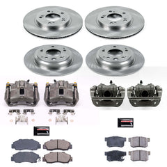 Power Stop KCOE705A Autospecialty 1-Click OE Replacement Front And Rear Brake Kit With Calipers for 1996-1998 Acura RL product image
