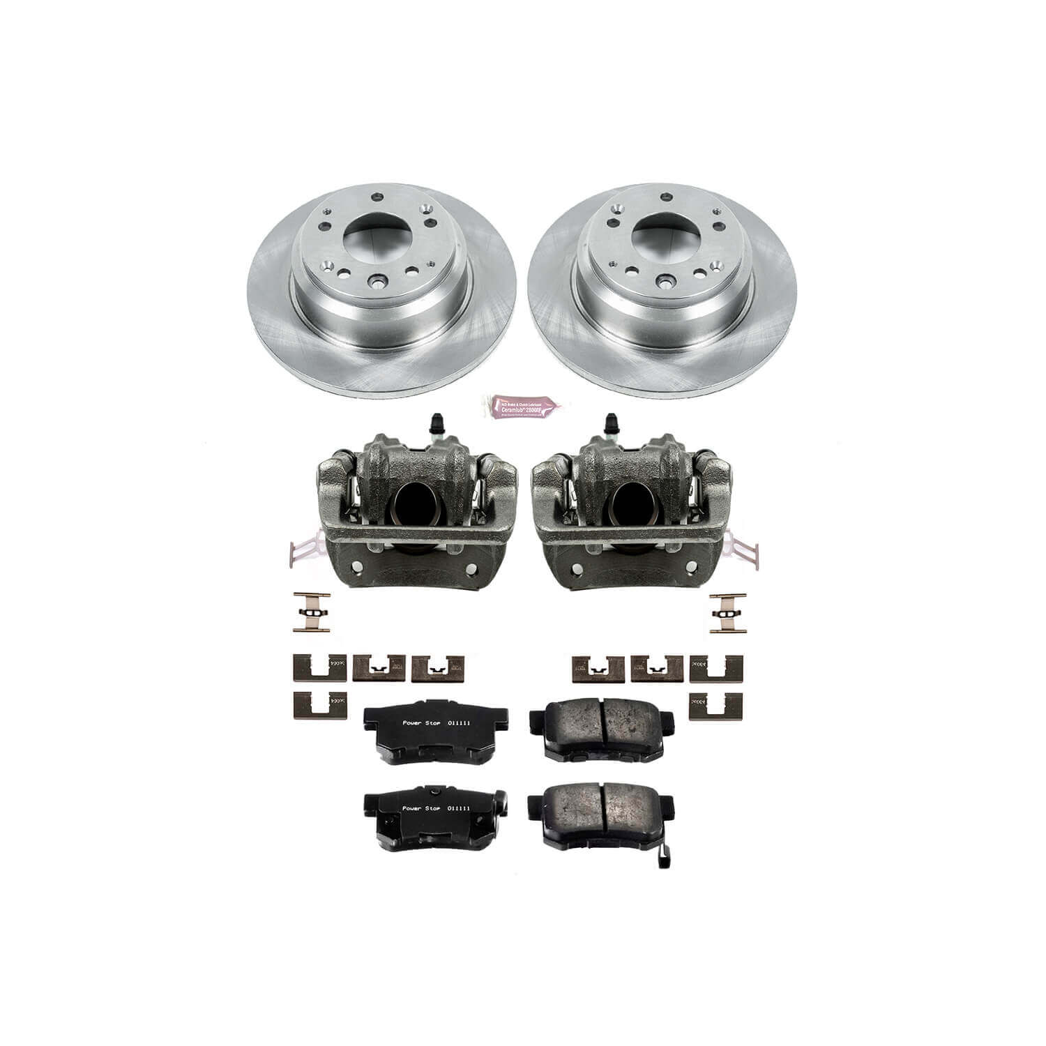 Power Stop KCOE709 Autospecialty 1-Click Daily Driver Rear Brake Kit for 1996-1998 Acura RL product image