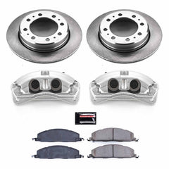 Power Stop KCOE7131A Autospecialty 1-Click OE Replacement Pad And Rotor Kit With Calipers for 2013-2018 Dodge Ram 3500 product image