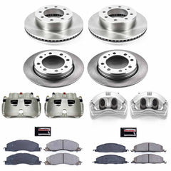 Power Stop KCOE7141A Autospecialty 1-Click OE Replacement Pad And Rotor Kit With Calipers for 2013-2018 Dodge Ram 3500 product image