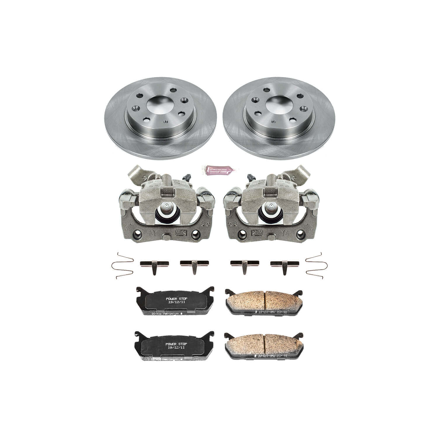 Power Stop KCOE719 Autospecialty 1-Click Daily Driver Rear Brake Kit for 1990-1993 Mazda Miata / MX-5 product image
