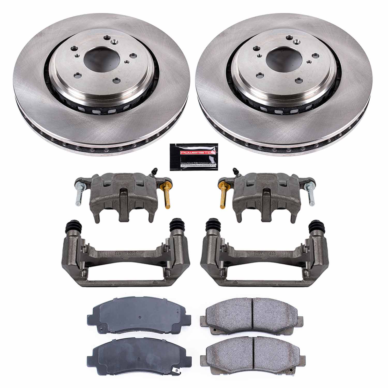 Power Stop KCOE7214 Autospecialty 1-Click Daily Driver Front Brake Kit for 2015-2018 Acura TLX product image