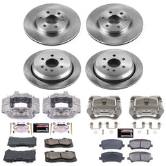 Power Stop KCOE7228 Autospecialty 1-Click OE Replacement Pad And Rotor Kit With Calipers for 2015-2019 Chevrolet Colorado product image