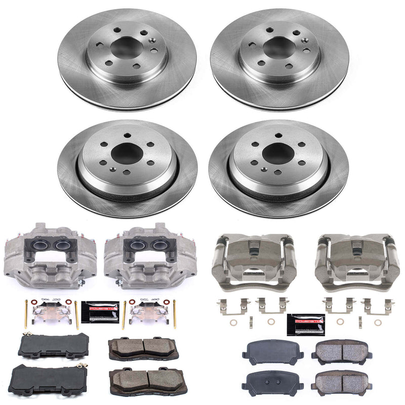 Power Stop KCOE7228 Autospecialty 1-Click OE Replacement Pad And Rotor Kit With Calipers for 2015-2019 Chevrolet Colorado product image