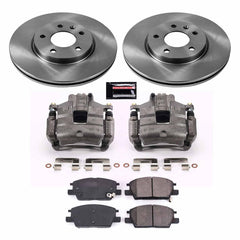 Power Stop KCOE7400 Autospecialty 1-Click OE Replacement Front Brake Kit With Calipers for 2017-2019 Buick Lacrosse product image