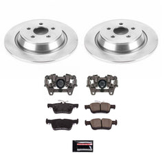 Power Stop KCOE7417A Rear Autospecialty 1-Click OE Replacement Pad And Rotor Kit With Caliper for 2015-2018 Ford Edge product image